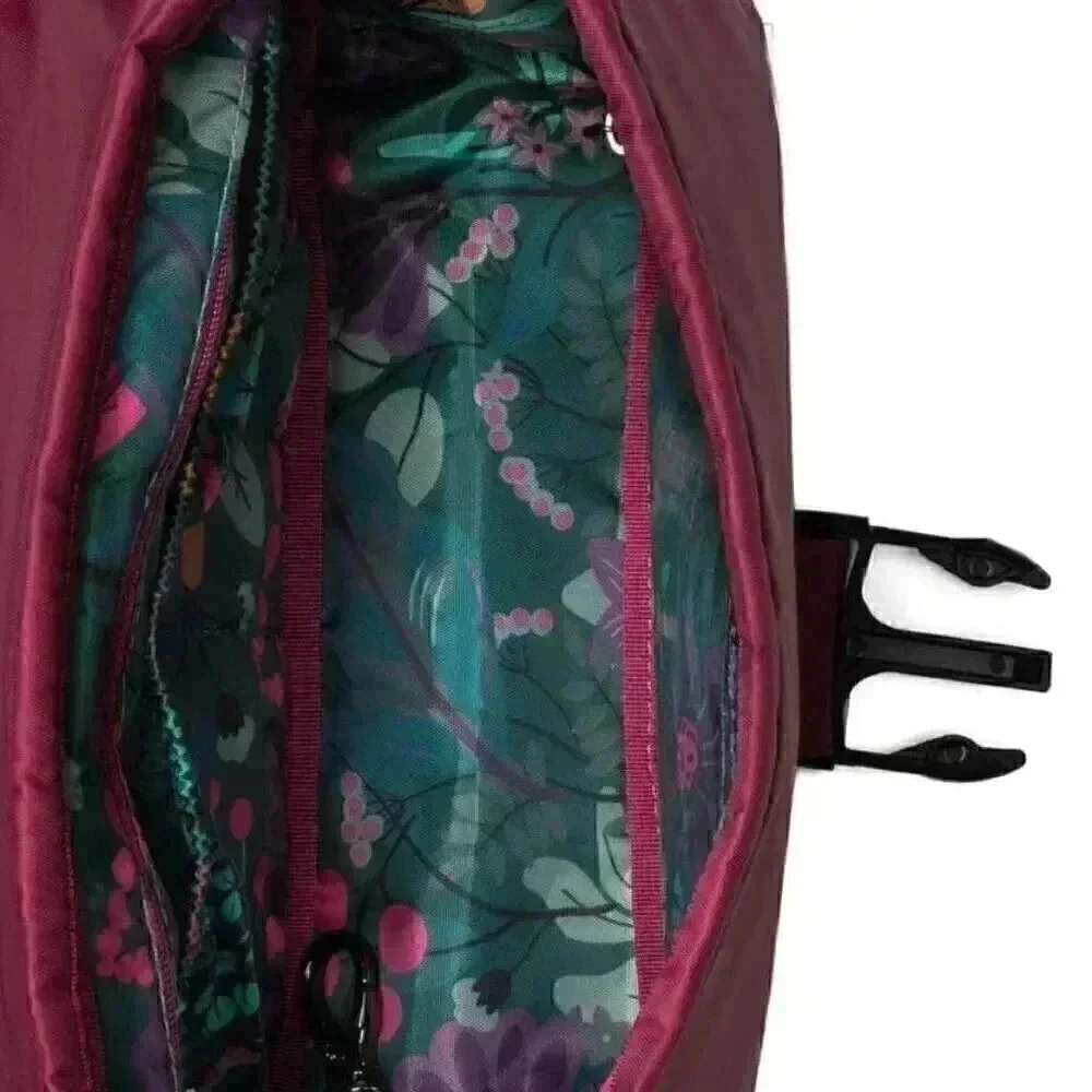 LUG 'Harness' Crossbody / Shoulder Bag - Raspberry - Picture 4 of 16